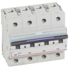 Legrand - Disjoncteur DX3 50kA arrivée haute/départ bas vis 4P 63A - courbe D - 6 mod