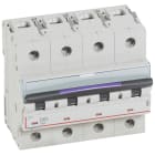 Legrand - Disjoncteur DX3 50kA arrivée haute/départ bas vis 4P 63A - courbe D - 6 mod
