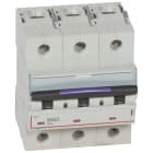 Legrand - Disjoncteur magnétique seul DX3-M - vis/vis - 3P - 400V~ - 63A - 50KA - 4,5 mod