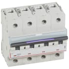 Legrand - Disjoncteur magnétique seul DX3-M - vis/vis - 4P - 400V~ - 4A - 50KA - 6 mod