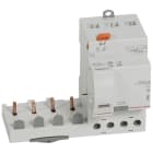 Legrand - Bloc diff adaptable vis DX3 pour disj. 1 module/pôle - 4P 400V~ 63A typeAC 300mA