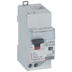 Legrand - Disjoncteur diff DX3 6000 -auto/vis-U+N 230V~-10A -typeF-30mA-courbe C - 2M