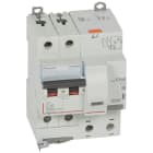 Legrand - Disjoncteur diff DX3 6000 -vis-2P-230/400V~-16A -typeAC -10mA- courbe C - 4 mod