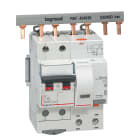 Legrand - Disjoncteur diff DX3 6000 -vis-2P-230/400V~-10A -typeAC -30mA- courbe C - 4 mod