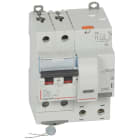 Legrand - Disjoncteur diff DX3 6000 -vis/auto-2P 230/400V~-32A-typeAC-30mA-courbe C - 4M