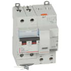 Legrand - Disjoncteur diff DX3 6000 -vis-2P-230/400V~-32A -typeAC -300mA- courbe C - 4 mod