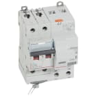 Legrand - Disjoncteur diff DX3 6000 -vis-2P-230/400V~-40A -typeAC -300mA- courbe C - 4 mod