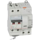 Legrand - Disjoncteur diff DX3 6000 -vis-2P-230/400V~-63A -typeAC-300mA- courbe C - 4 mod