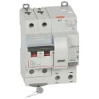 Legrand - Disjoncteur diff DX3 6000 -vis/auto-2P 230/400V~-20A-typeAC-300mA-courbeC - 4mod