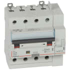 Legrand - Disjoncteur diff DX3 6000 -vis/auto-4P-400V~-25A-typeAC-30mA-10kA-courbe C - 5M