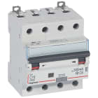 Legrand - disj. diff monobloc DX36000 10kA arrivée haute/départ bas vis 4P 10A typeA 300mA