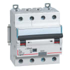 Legrand - Disj. diff monobloc DX36000 10kA arrivée haut/départ bas vis 4P 25A typeA 300mA
