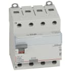 Legrand - Interrupteur différentiel DX3-ID haut/bas vis - 4P 400V~ 63A typeAC 300mA -4 mod