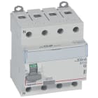 Legrand - Interrupteur différentiel DX3-ID haut/bas vis - 4P 400V~ 40A AC 300mA s - 4 mod