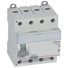 Legrand - Interrupteur différentiel DX3-ID haut/bas vis - 4P 400V~ 63A AC 300mA s - 4 mod
