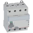 Legrand - Interrupteur différentiel DX3-ID haut/bas vis - 4P 400V~ 25A typeA 30mA - 4 mod