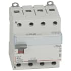 Legrand - Interrupteur différentiel DX3-ID haut/bas vis - 4P 400V~ 40A typeA 30mA - 4 mod