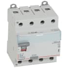 Legrand - Interrupteur différentiel DX3-ID haut/bas vis - 4P 400V~ 40A typeA 300mA -4 mod
