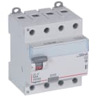 Legrand - Interrupteur différentiel DX3-ID haut/bas vis - 4P 400V~ 63A typeA 300mA -4 mod