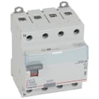 Legrand - Interrupteur différentiel DX3-ID haut/bas vis - 4P 400V~ 100A A 300mA - 4 mod