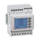Legrand - Centrale de mesure EMDX3 affichage LCD avec sortie RS485/impulsion - 4 modules
