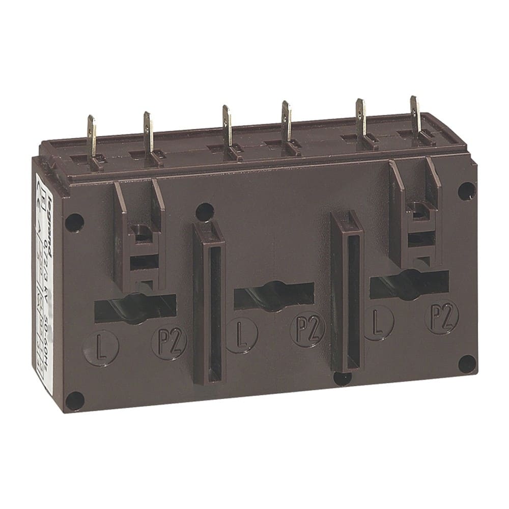 Legrand - Transformateur de courant triphasé fermé 250/5 pour 3 barres 20,5x5,5mm 3VA