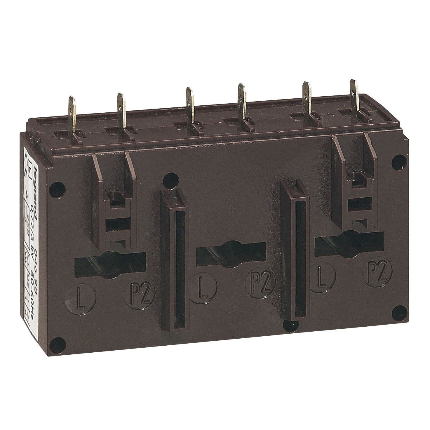 Legrand - Transformateur de courant triphasé fermé 400/5 pour 3 barres 30,5x5,5mm 4VA