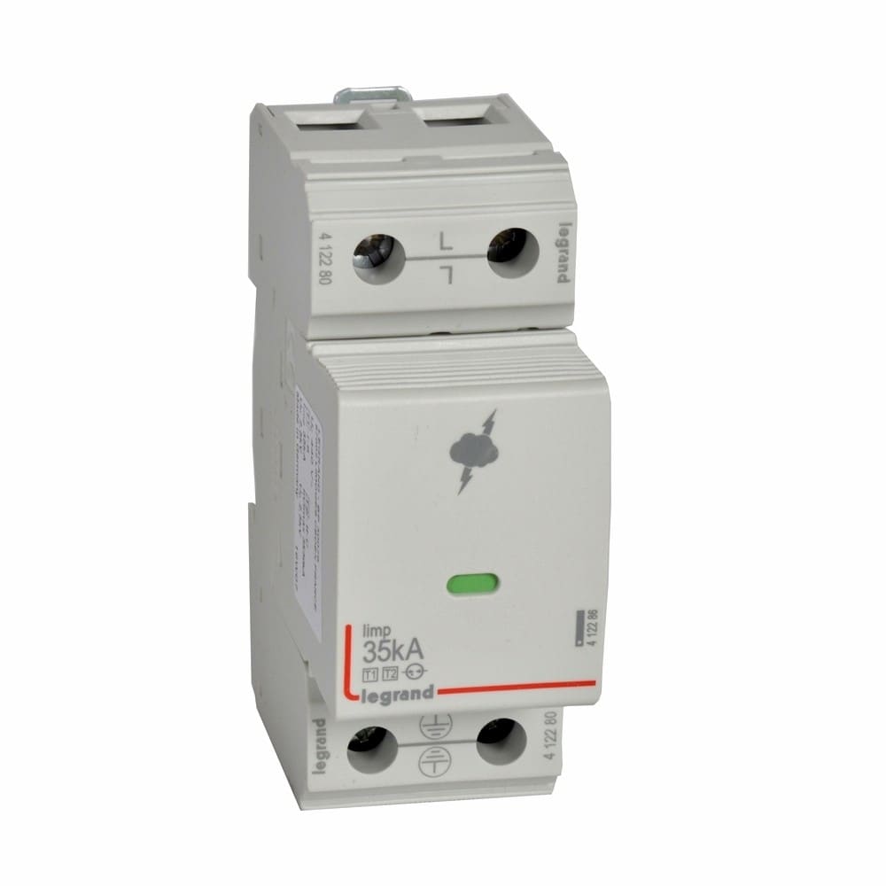 Legrand - Parafoudre T1 - Iimp 35-50 kA/pôle - 440 V~ (IT)