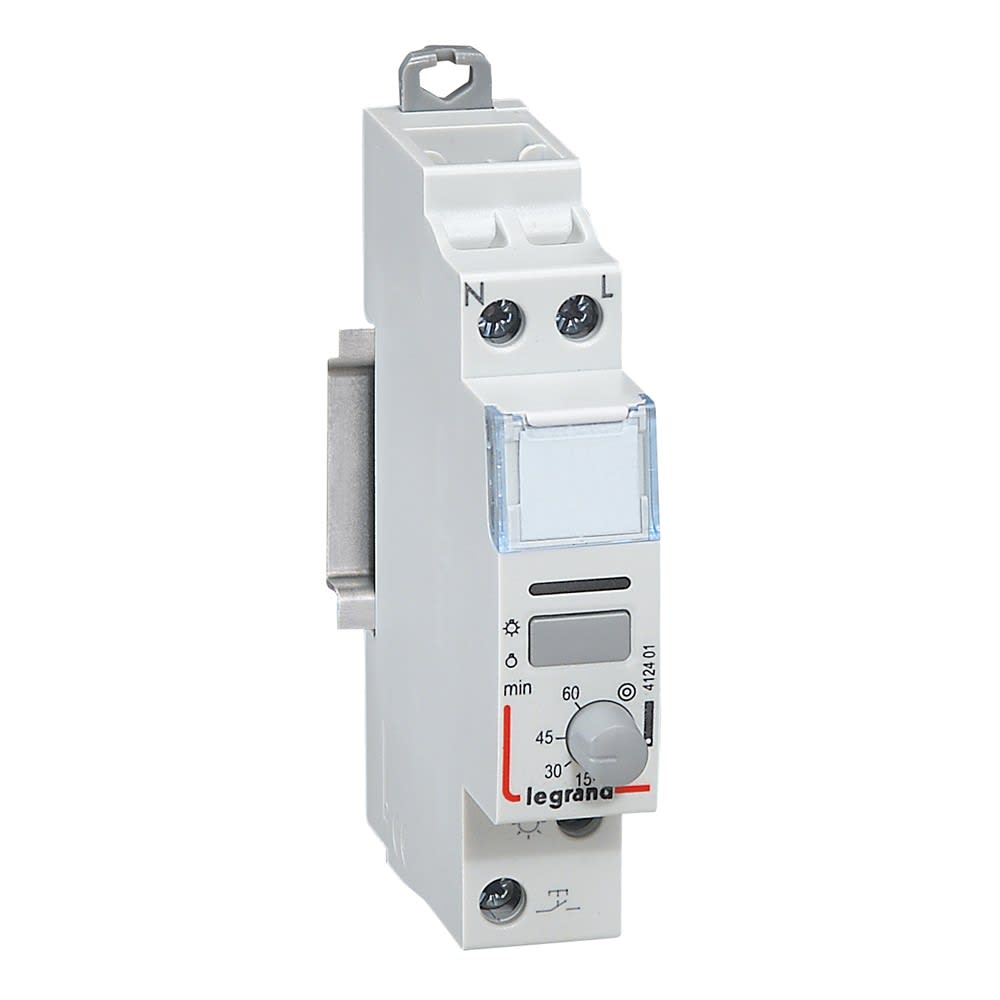 Legrand - Télérupteur silencieux temporisé à vis 230V~- 1P - 250V~~ - 16A - 1F -1 module