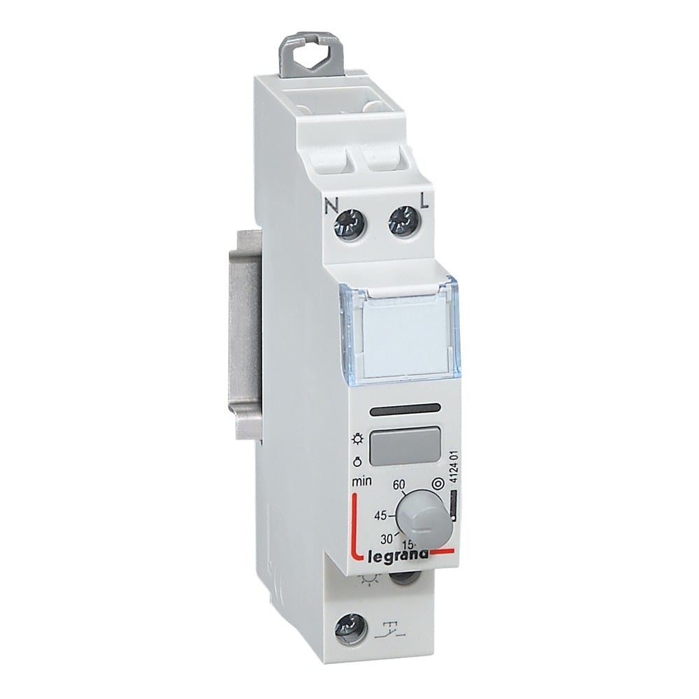 Legrand - Télérupteur silencieux temporisé à vis 230V~- 1P - 250V~~ - 16A - 1F -1 module