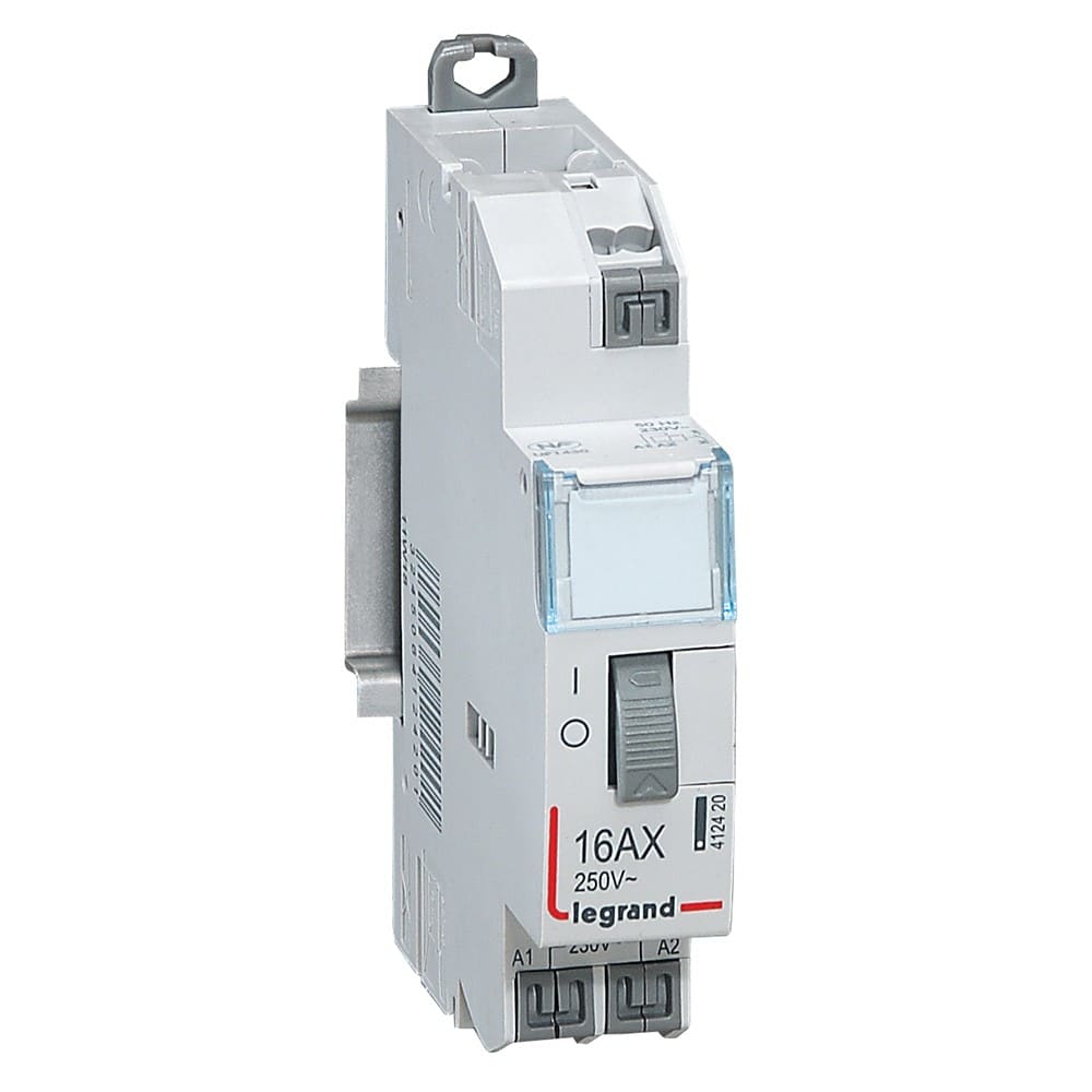 Legrand - Télérupteur standard à bornes auto 230V~- 1P - 250V~~ - 16A - 1F - 1 module