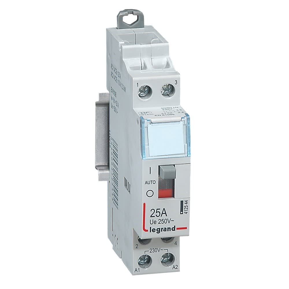Legrand - Contacteur de puissance CX3 bobine 230V~ - 2P 250V~ - 25A - 2F - 1 module
