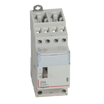 Legrand - Contacteur CX3 J/N heures creuses - 25A bipolaire pour  chauffe-eau - 412501 - ELECdirect Vente Matériel Électrique