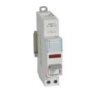 Legrand - Poussoir modulaire double fonction contact 1NF + LED rouge 110V~ à 400V~