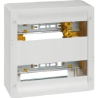 Legrand - Coffret basique Drivia 13 modules à équiper 250x250mm avec 2 rails DIN