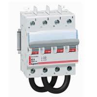 Legrand - Interrupteur-sectionneur 800 V= - pour photovoltaïque - 16A - 4 modules