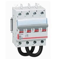Legrand - Interrupteur-sectionneur 800 V= - pour photovoltaïque - 63A - 4 modules