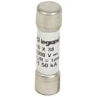 Legrand - Fusible cylindrique 1000V= 10x38mm gPV pour application photovoltaïque - 5A