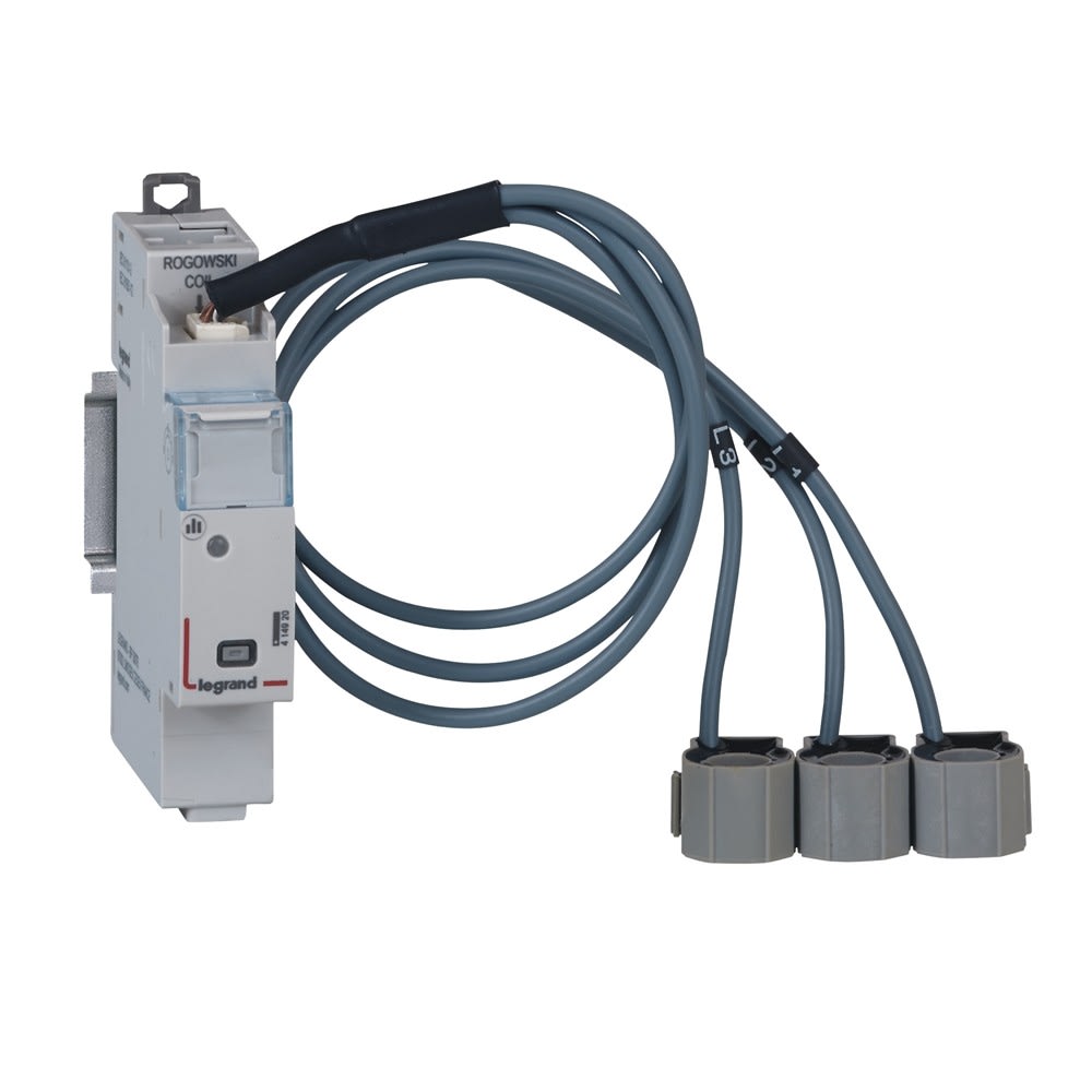 Legrand - Module de mesure triphasé + 3 tores fermés EMS CX3 jusqu'à 63A - 1 module