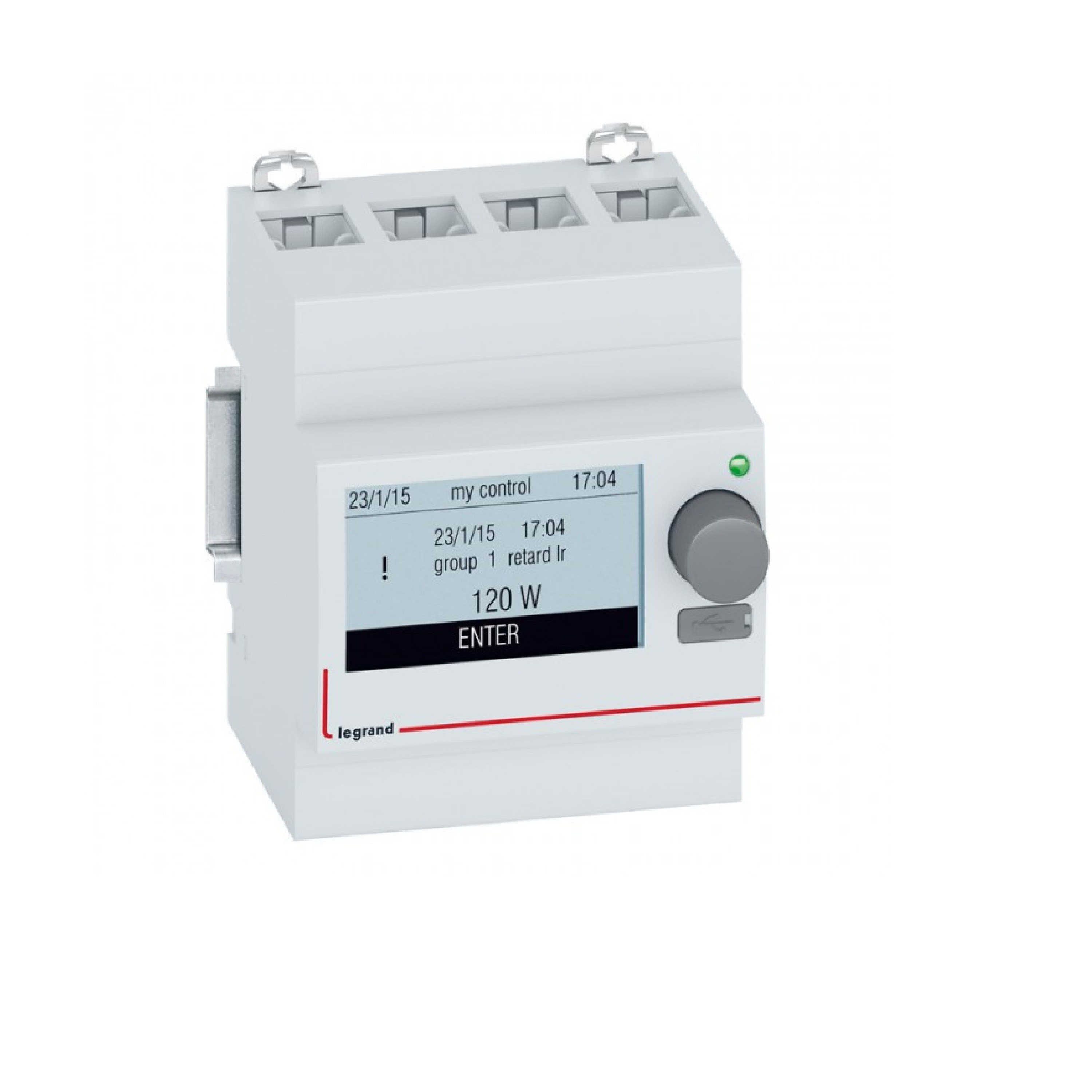 Legrand - Mini configurateur EMS CX3 - 4 modules - avec écran