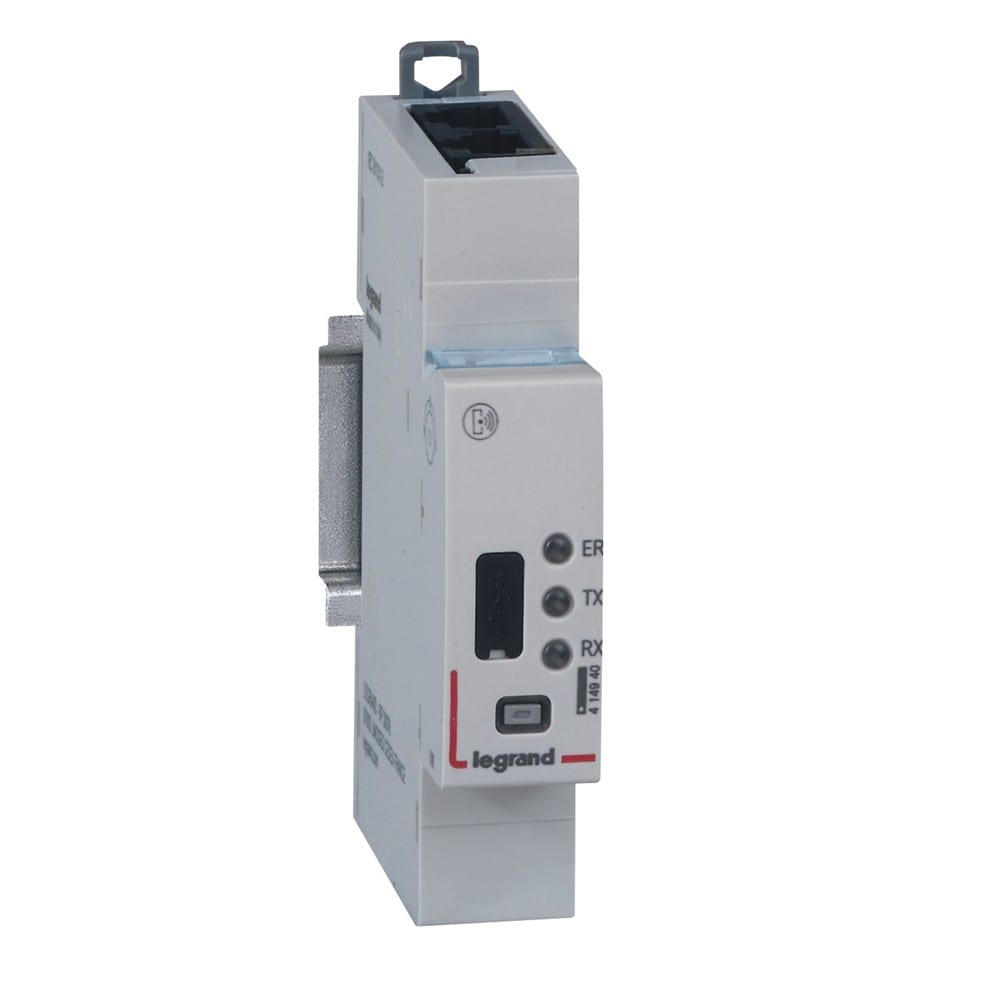 Legrand - Interface de communication modulaire EMS CX3 et RS485 - 1 module
