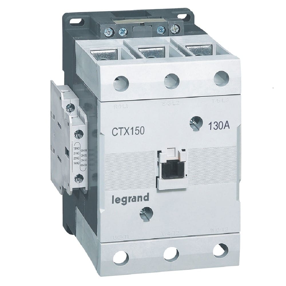 Legrand - Contacteur CTX3150 3P 130A 100-240V~/= - 2 NO + 2 NC - bornes à vis