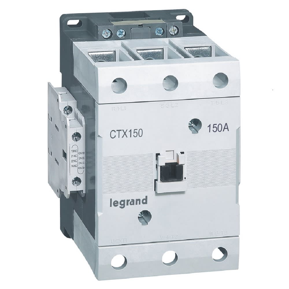 Legrand - Contacteur CTX3 3P 150A - 2NO + 2NC 48V= - bornes à vis taille 6
