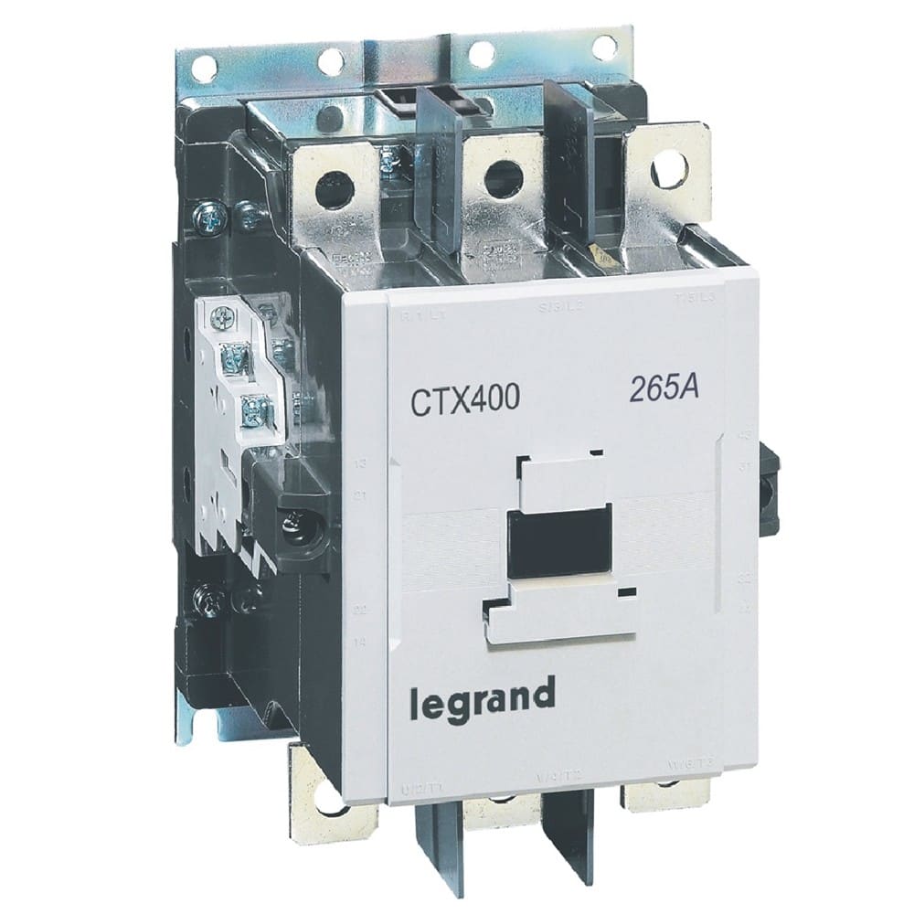 Legrand - Contacteur de puissance CTX3 400- 3P -265A -racc. sur plage- 2NO+2NF - 380-450V~