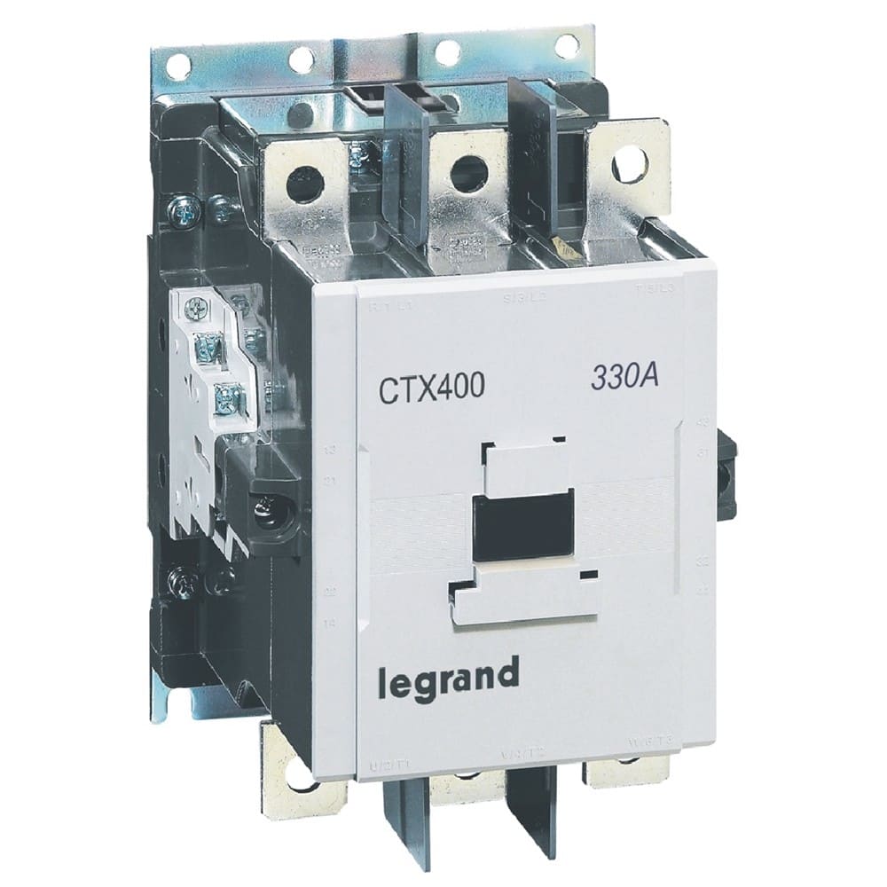 Legrand - Contacteur de puissance CTX3 400- 3P - 330A - 2NO+2NF - 100-240V~/100-220V=