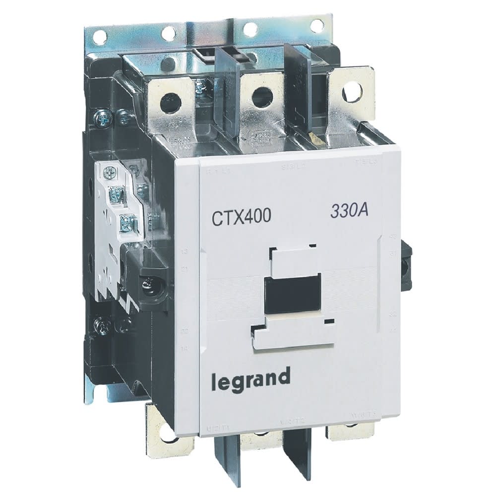 Legrand - Contacteur de puissance CTX3 400- 3P -330A -racc. sur plage- 2NO+2NF - 380-450V~