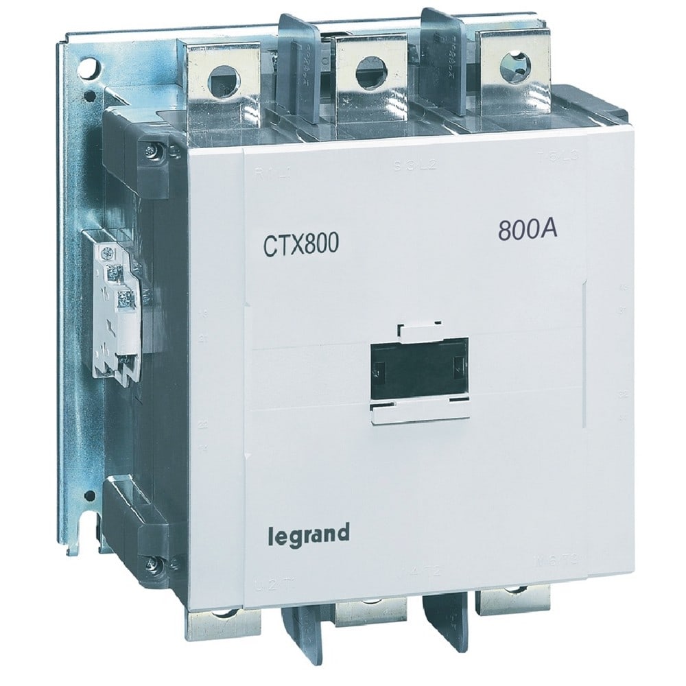 Legrand - Contacteur de puissance CTX3 800- 3P -800A -racc. sur plage- 2NO+2NF - 380-450V~