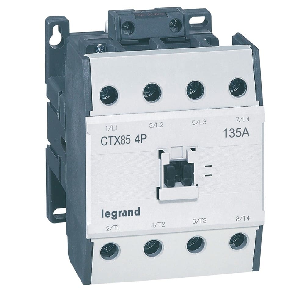 Legrand - Contacteur de puissance CTX3 - 4P - 230V~ - AC 1 135 A / AC 3 85 A