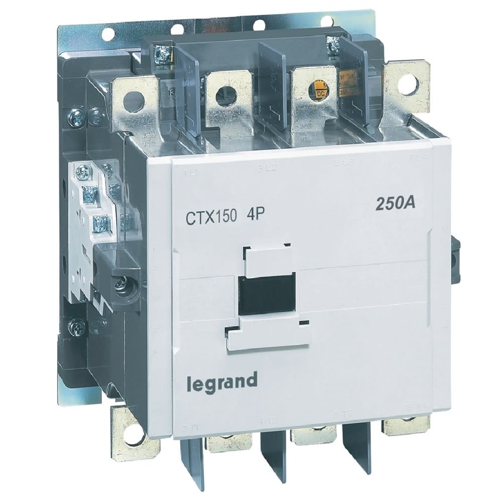 Legrand - Contacteur de puissance CTX3 - 4P - 2NO+2NF - AC 1 250A / AC 3 150 A