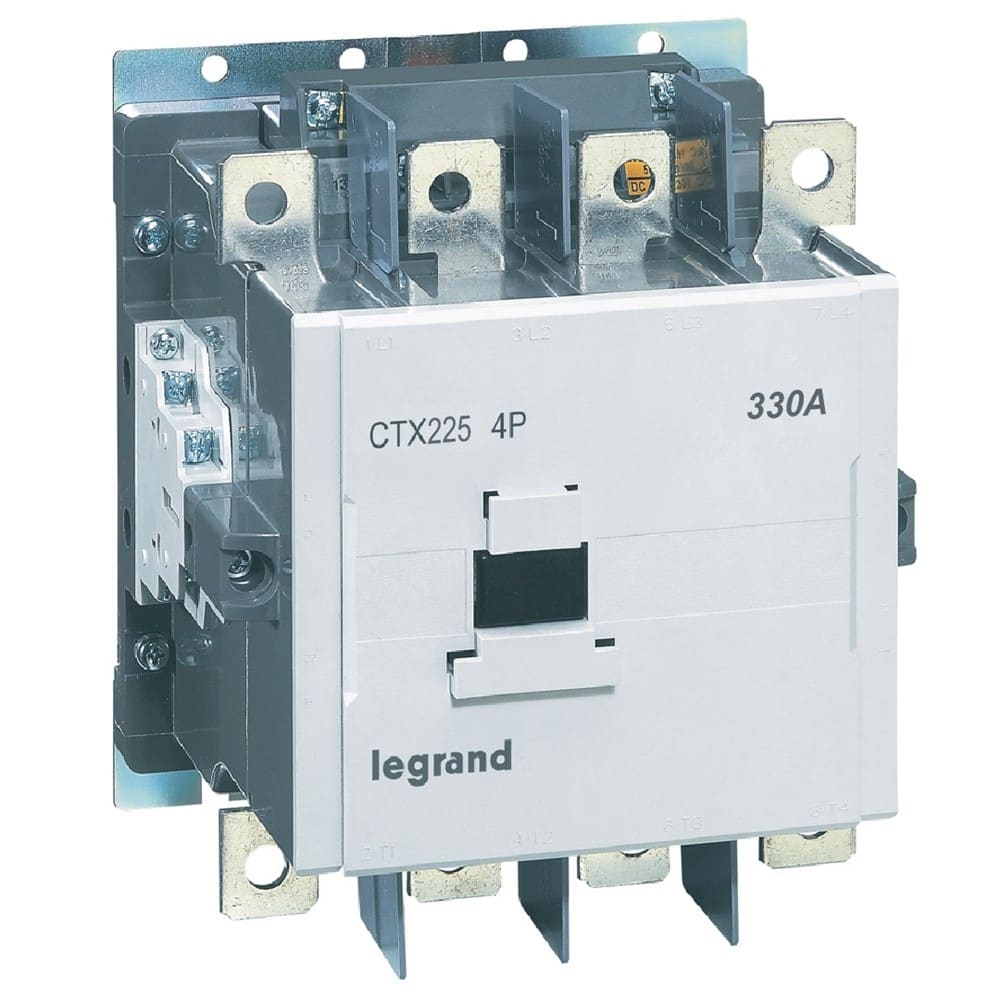 Legrand - Contacteur de puissance CTX3 - 4P - 2NO+2NF - AC 1 330 A / AC 3 225 A